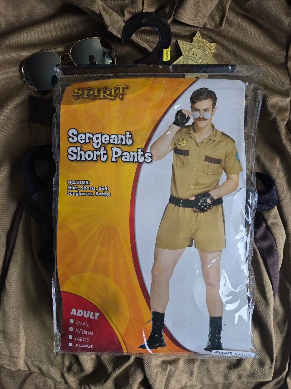Sergeant Short Pants Costume- M